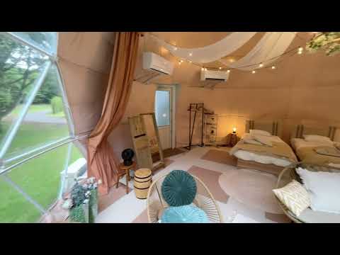 Room tour: グランピングヴィレッジ富士河口湖 Glamping Village FUJI KAWAGUCHIKO