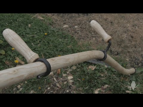 Restoring a traditional English scythe: turning new nibs