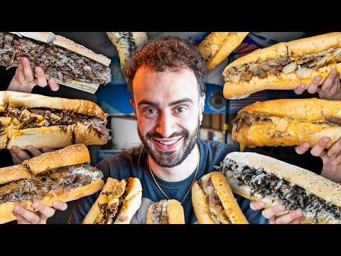 Trying 19 Philly Cheesesteaks in 24 Hours - Which One Is Best? | Taste Of The Town | Bon Appétit