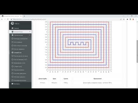 Калькулятор теплого пола онлайн + схема укладки трубы по размерам