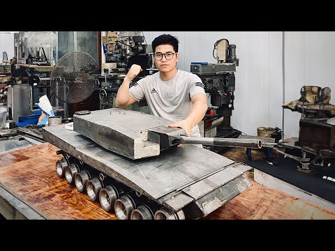 Build a Full Metal Tank Leopard 2A4 | Remote-Controlled Tank | The Best Tank RC Version In The World