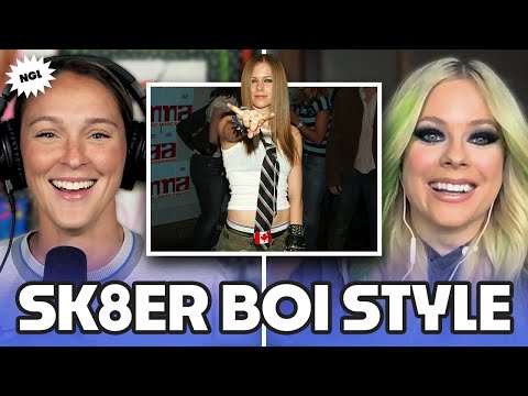 Avril Lavigne details backstory of her ICONIC Sk8er Boi look with Kylie | NGL