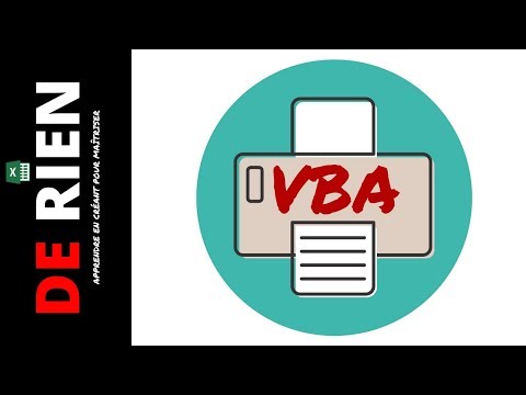 Comment créer un bouton d'impression sur Excel tres facilement -- Tuto De Rien