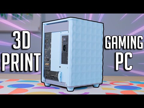 I Built a 3D Printed Gaming PC! (2023)