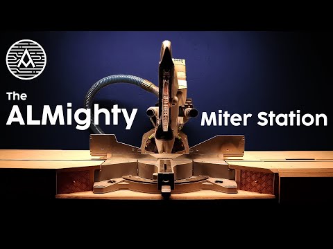 Building a Miter Saw Station PACKED with Features!