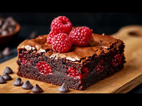 🔥 No Sugar! No Flour! 3-Ingredient Chocolate Brownie