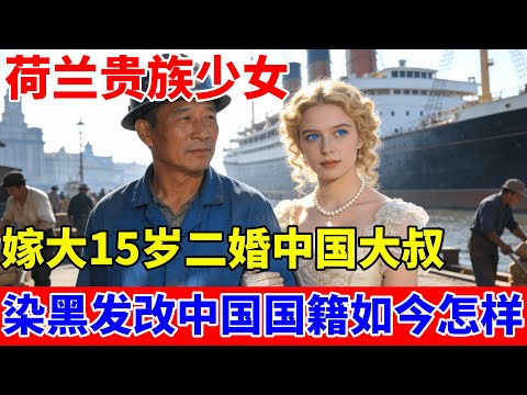 荷兰贵族少女,嫁大15岁二婚中国大叔!染黑发改中国国籍,如今怎样了【历史纪实】#米拉 #杨宝禄