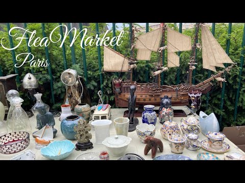 [Flea Market] Find great bargains at bargain prices 💛 Flea Market in Paris Vanves and Parisian br...