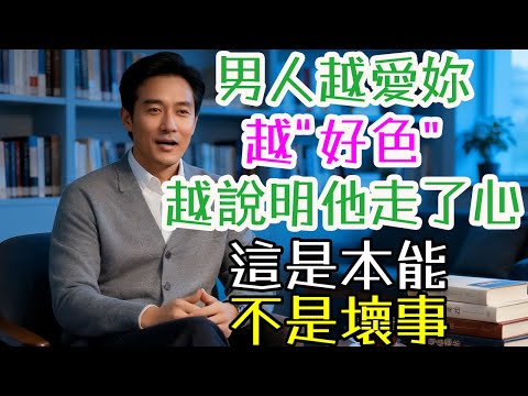 男人越愛妳，越“好色”，越說明他走了心，這是本能，不是壞事！#男人 #女人 #好色 #欲望 #愛 #親密 #關係 #情感 #渴望 #身體 #心理 #本能 #尊重 #節奏 #安全感 #信任 #靠近 #