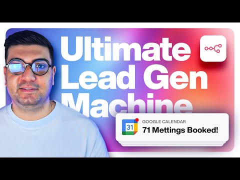 This Insane Lead Generation Machine Does it All For You (Free Workflow Download).