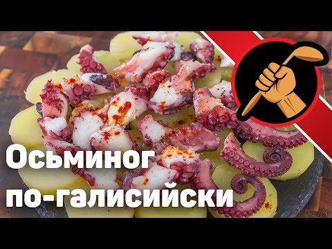 Осьминог. Испанская классика - pulpo a la gallega