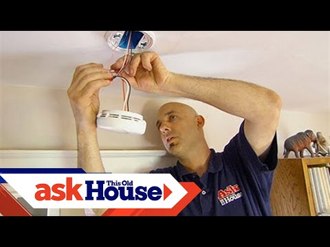 How to Install Smoke and Carbon Monoxide Detectors | Ask This Old House