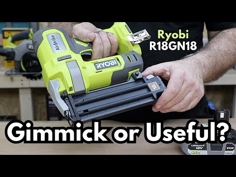 Review of the Ryobi R18GN18 Nail Gun