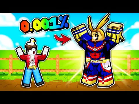 I caught the STRONGEST Anime Characters in Roblox