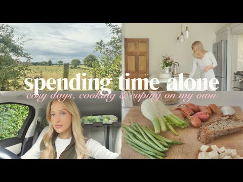 a home vlog: spending time alone, cosy days & cooking