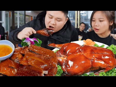 Da Pai came to Guangdong for the second time to eat roast goose! The skin is crispy and juicy! It's