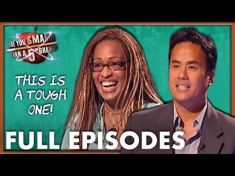 Flunking Out On The 1st Question! | Are You Smarter Than A 5th Grader? | Full Episodes | S01E6-7