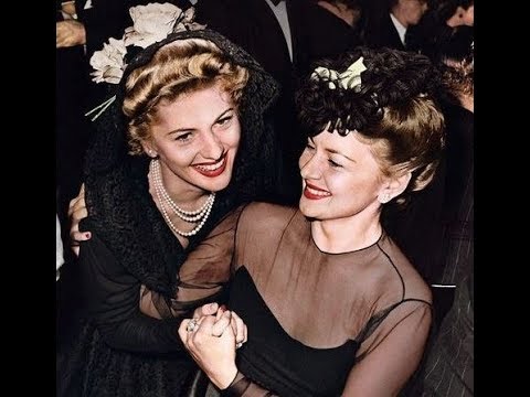 JOAN FONTAINE on OLIVIA de HAVILLAND — Diva on Diva