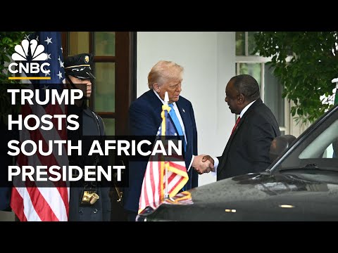 President Trump meets with South African President Cyril Ramaphosa at the White House — 5/21/25