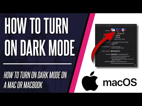 How to Turn on Dark Mode on a Mac or MacBook