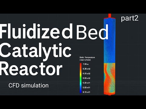 Fluidized Bed Catalytic Reactor | CFD Simulation of Plastic & Tire Pyrolysis in ANSYS Fluent