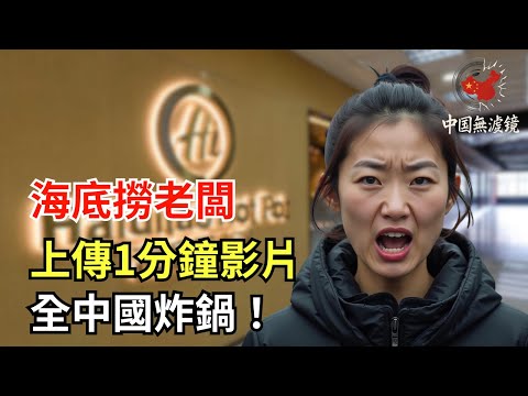 海底撈老闆上傳1分鐘影片，全中國炸鍋！