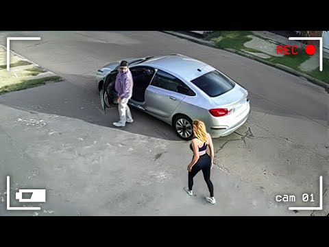 30 Невероятных Моментов, Снятых на Камеры Наблюдения