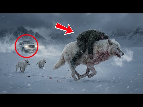 Белая Волчица Рискнула Всем Ради Охотника В -30°C — То, Что Случилось Потом, Невозможно Забыть