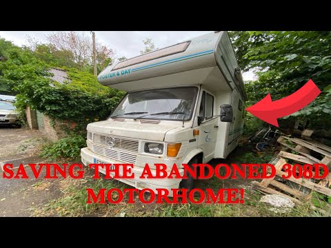 I Bought An Abandoned Mercedes 308D Motorhome And Will Be Restoring It… But Will It Drive Home?..