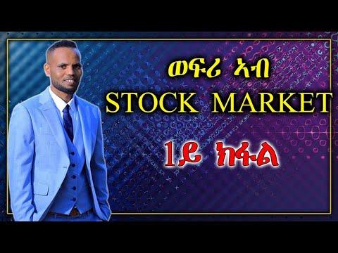 Stock Market in Tigrigna 1ይ ክፋል by Berhane Okbay