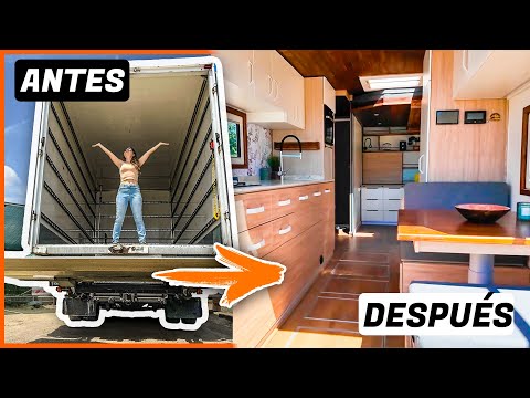 Transformamos un CAMIÓN en una CASA (500 días) 🤯 Van Conversion TIMELAPSE 🔥 Camperización COMPLETA