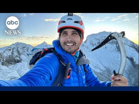 Search for American climber missing on Andes’ peak