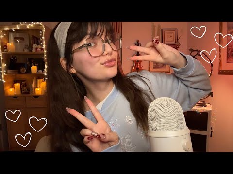 Fast and Aggressive ASMR 🌸 Book Gripping, Upclose Whispers, Hand Sounds, Mouth Sounds