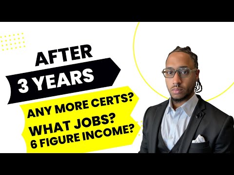 From A+, Net+,Sec+ in 30 days, to hired, to promoted, to six figures in less than 2 years, to NOW!