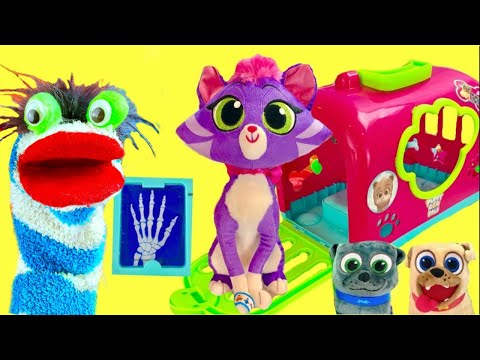 Puppy Dog Pals Hissy Visits Fizzy Pet Vet
