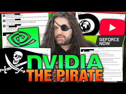 Piracy Is Only Illegal for You | NVIDIA Sued for Alleged Theft in AI Training