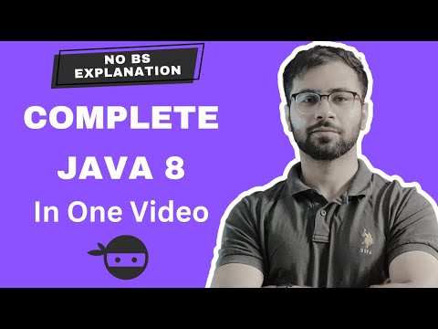 Java 8 Crash Course: Everything You Need to Know in a Single Video Tutorial
