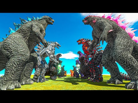 Upgraded Godzilla vs Old Godzilla – Strongest & Size Comparison
