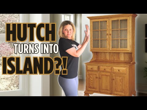 $50 Thrift Flip Into $1000 Kitchen Island | DIY Kitchen island | DIY island table | Kitchen Makeover