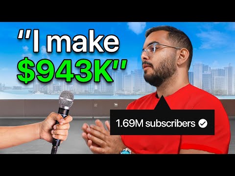 I Asked YouTube Millionaires How Much Money They Make