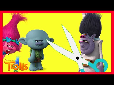 Trolls Watch Party with Poppy's Trolls Haircut -  Play-Doh Easter Egg Hunt with Ellie Sparkles