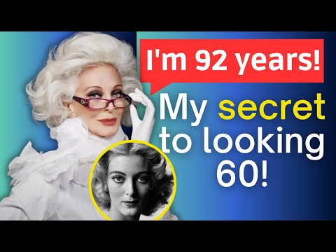 Carmen Dell'Orefice: I am 92, but I still look 50! Here is my SECRET.