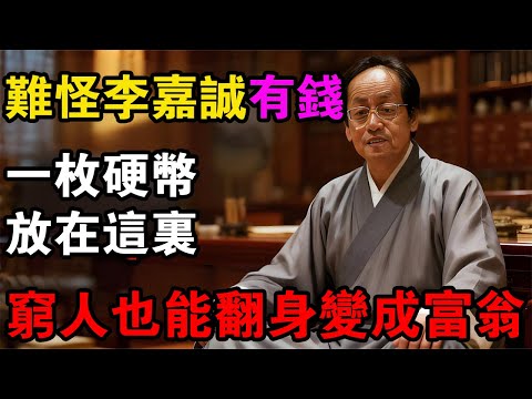 倪海廈：難怪李嘉誠那麼有錢！一枚硬幣放在「這個地方」，財神天天到，窮人馬上翻身變成富翁！#倪海廈 #李嘉誠 #硬幣聚財 #窮人翻身 #致富天機 #風水秘訣 #財神爺 #冰箱頂 #金行能量 #運勢反轉