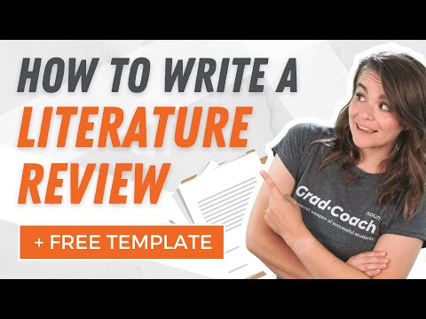 How To Write A Literature Review In 2025 (Including AI Tools) - FREE TEMPLATE + Examples)