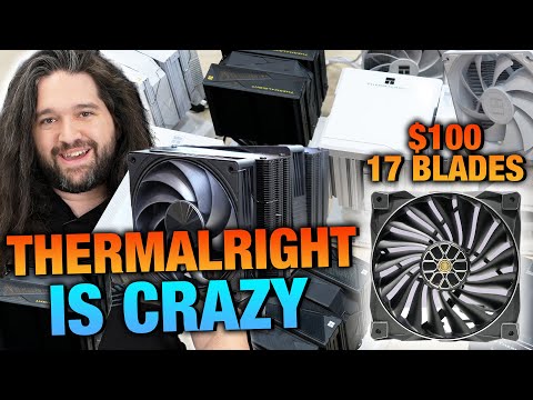 Thermalright is a Menace: Dozens of New Coolers, New Case, 17-Blade Fan, & Mini PCs, ft. CEO