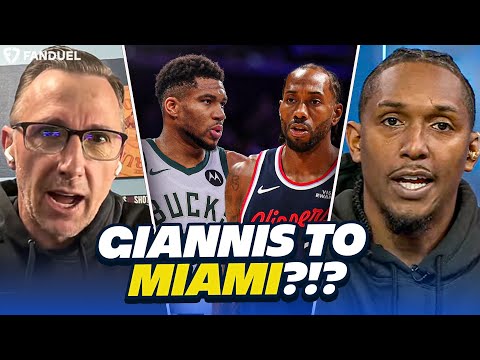 Giannis Antetokounmpo to Miami Heat?? Clippers to TRADE Kawhi Leonard or James Harden??