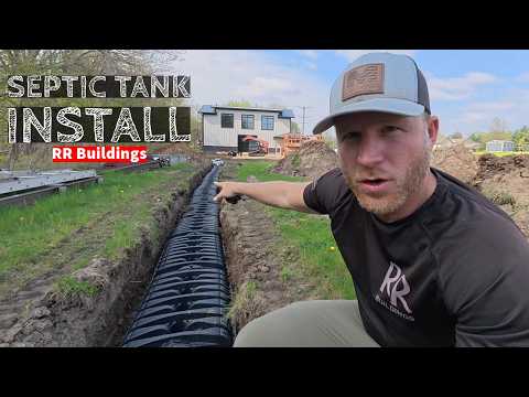 Installing a Septic Tank and Leech Field at RRHQ