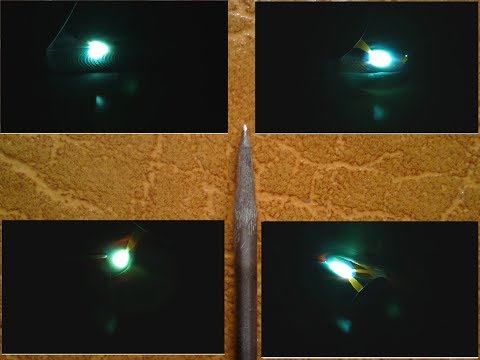 How to sharpen tungsten? How to put tack (TIG)