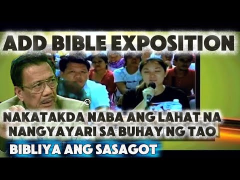 NAKATAKDA NABA ANG LAHAT NA MANGYAYARI SA BUHAY NG TAO 💫 BIBLIYA ANG SASAGOT 