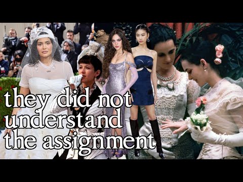 why did no one understand the met gala theme? 💍💰🧐 (met gala 2022 gilded glamour reaction)